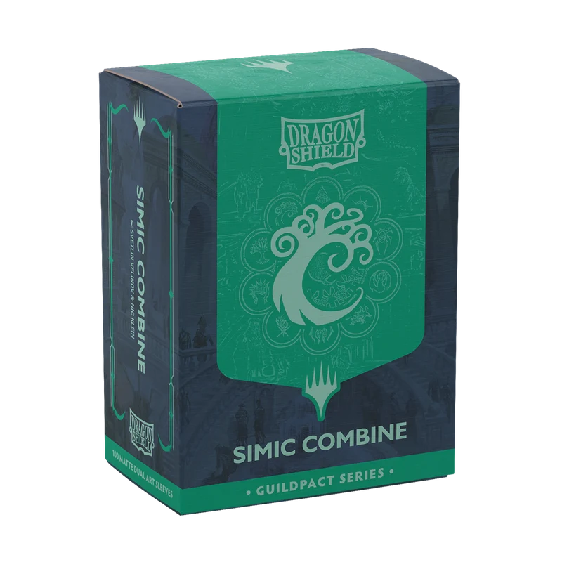 Dragon Shield: Matte Dual Art Sleeves - Simic Combine