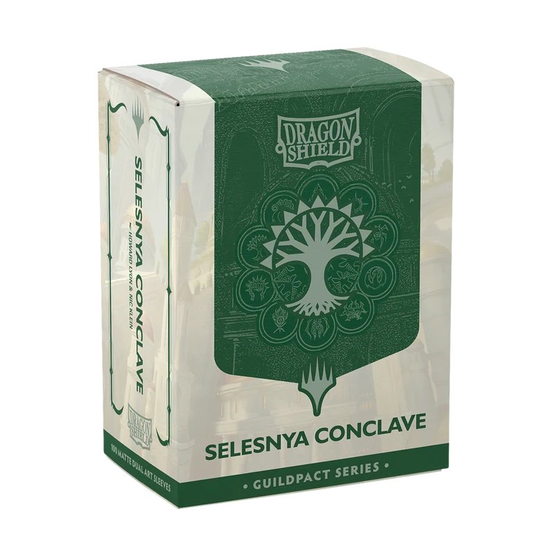 Dragon Shield: Matte Dual Art Sleeves - Selesnya Conclave