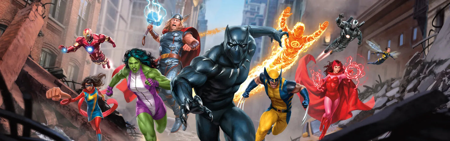Marvel Super Heroes Midnight Prerelease Ticket