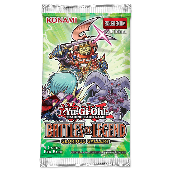Yu-Gi-Oh!: Battles of Legend: Glorious Gallery - Booster Pack - Downstairs Cellar