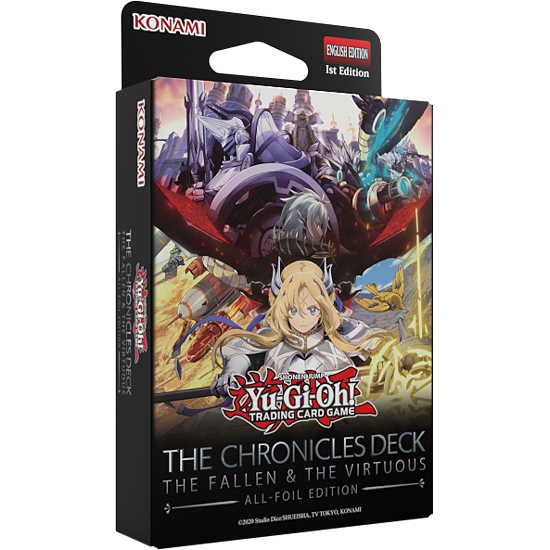 Yu-Gi-Oh!: The Chronicles Deck: The Fallen & The Virtuous - Structure Deck - Konami