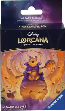Disney Lorcana: Winnie the Pooh: Honey Wizard Matte- Standard Card Sleeves