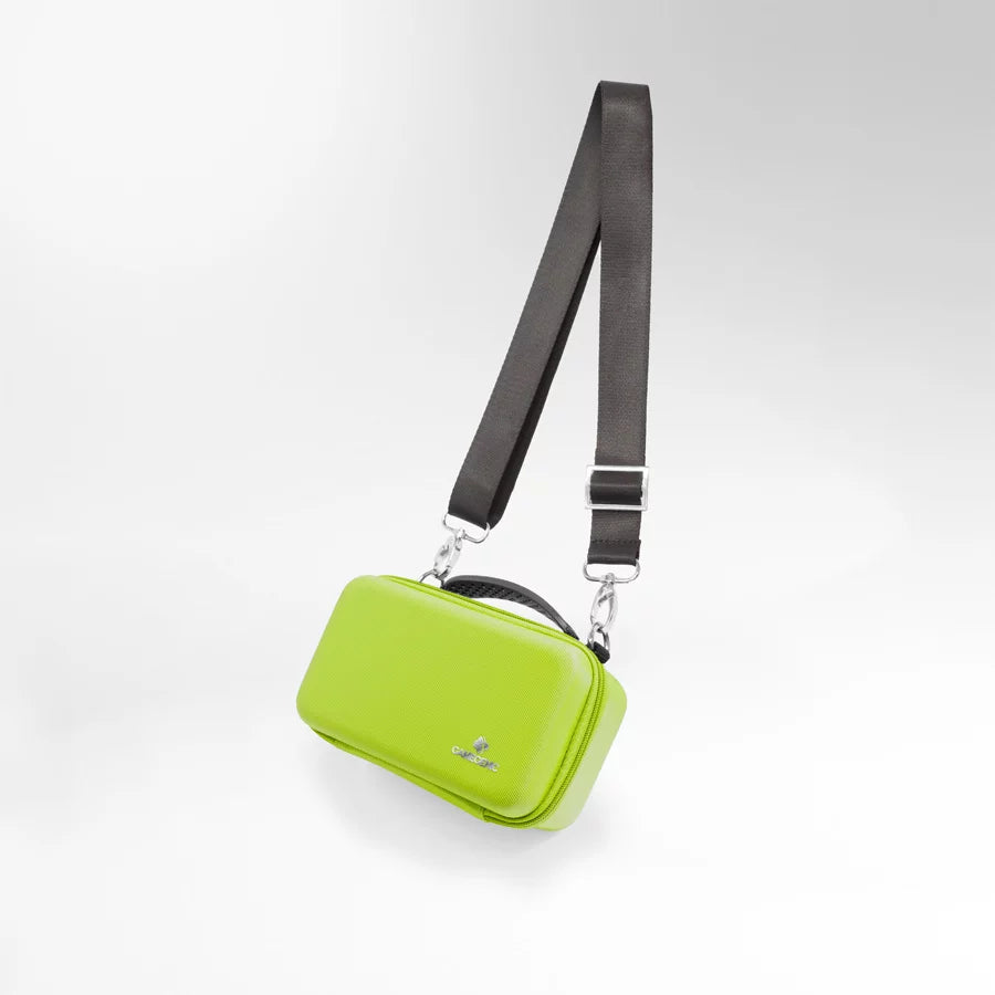 Gamegenic: Green Game Shell W Adjustable Strap 250+ - Card Case