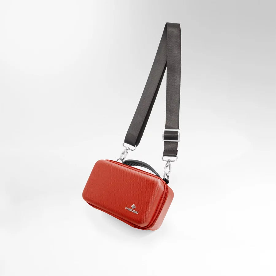 Gamegenic: Red Game Shell W Adjustable Strap 250+ - Card Case