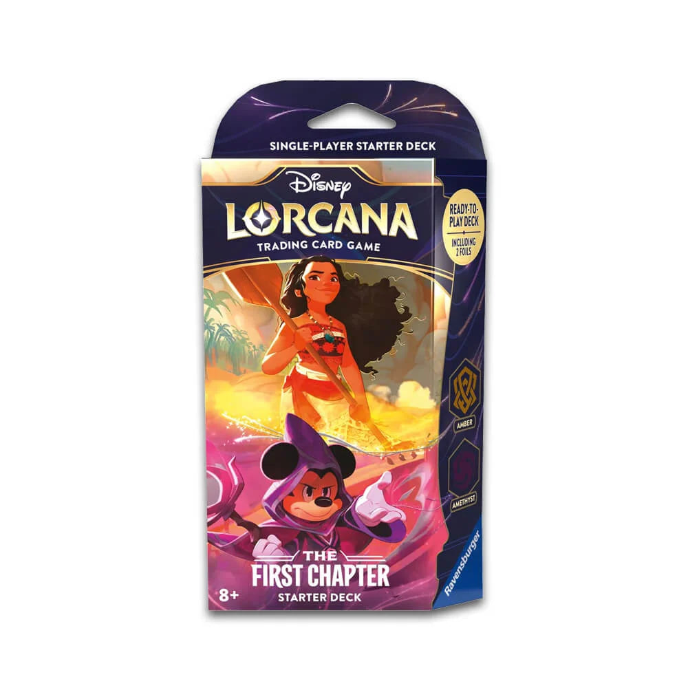 Disney Lorcana: The First Chapter Starter Deck - Amber/Amethyst