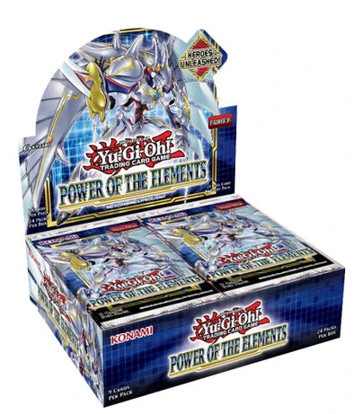 Yu-Gi-Oh!: Power of the Elements Booster Box- Booster Box - Konami