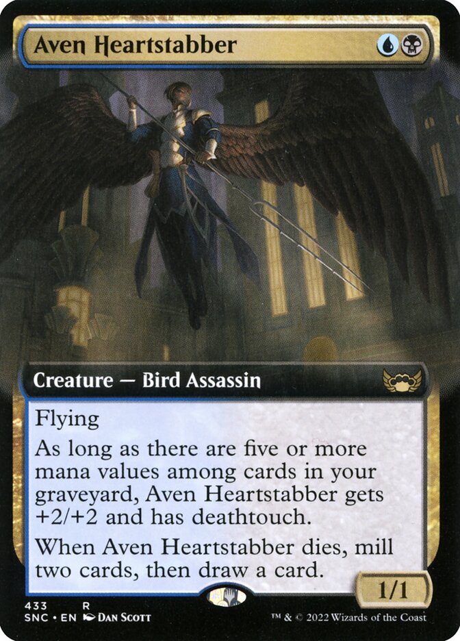 Aven Heartstabber (Extended Art)