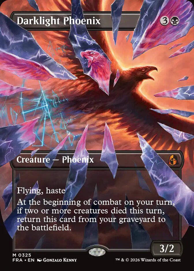 Darklight Phoenix (Borderless) (0325)