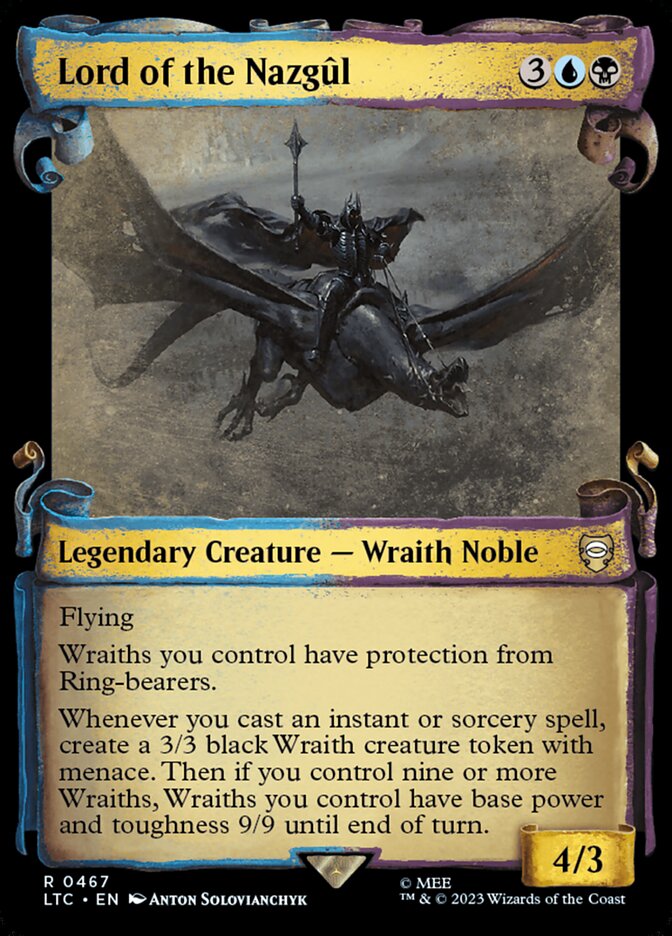 Lord of the Nazgul (Showcase Scrolls)