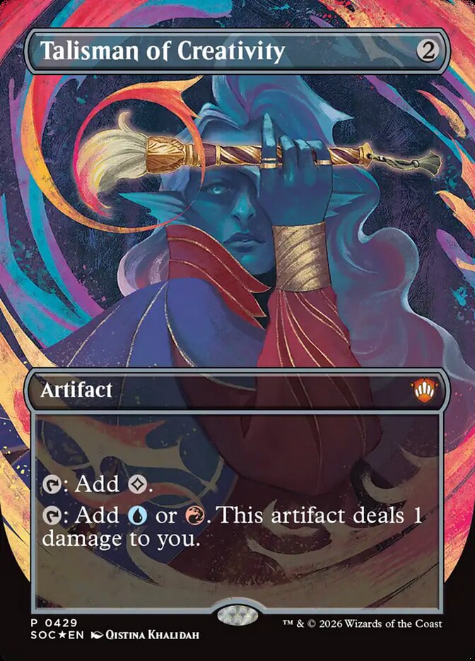 Talisman of Creativity (Borderless)