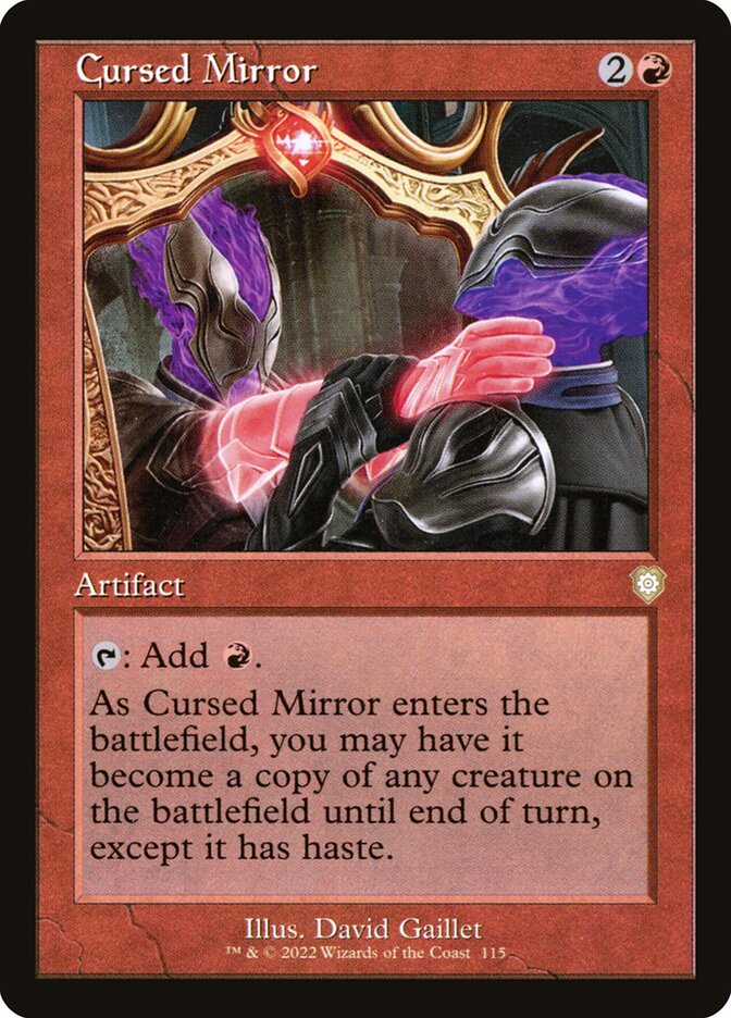 Cursed Mirror (Retro Frame)