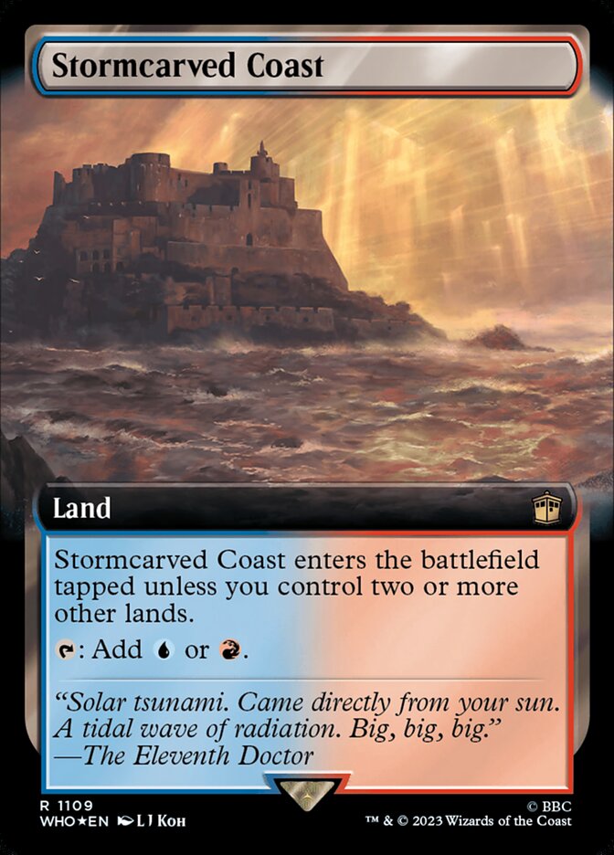 Stormcarved Coast (Extended Art) (Surge Foil)