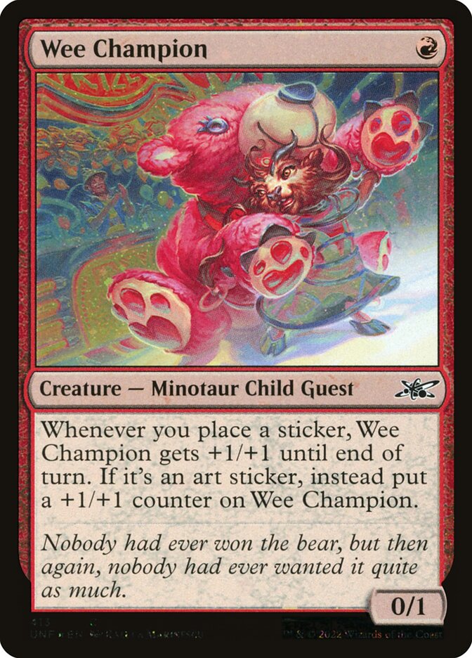 Wee Champion (Galaxy Foil)