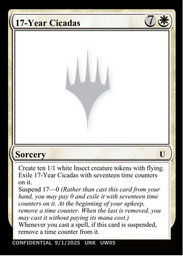 17-Year Cicadas - Magic: The Gathering