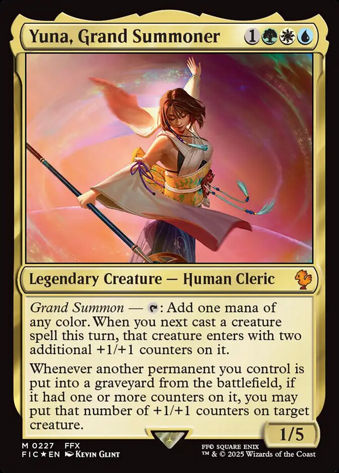 Yuna, Grand Summoner (Surge Foil)