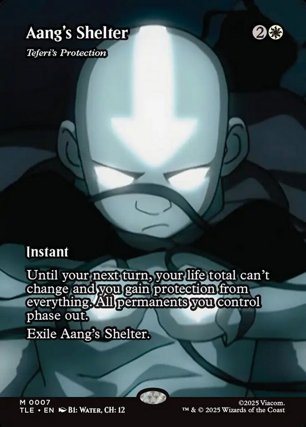 Aang's Shelter - Teferi's Protection (Borderless) - Magic: The Gathering