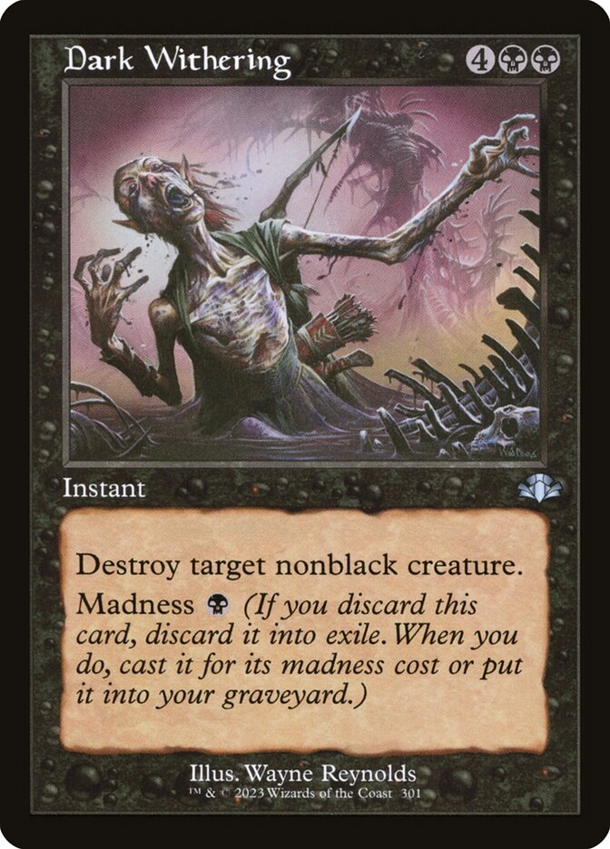 Dark Withering (Retro Frame)