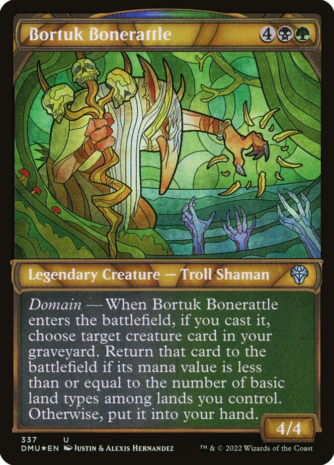 Bortuk Bonerattle (Textured Foil)