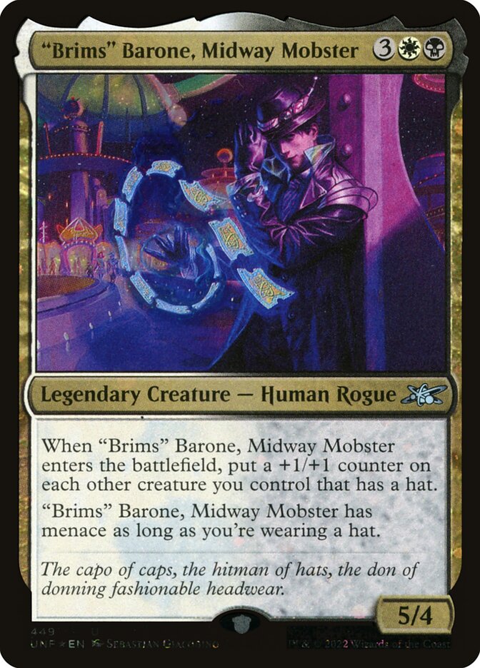 "Brims" Barone, Midway Mobster (Galaxy Foil)