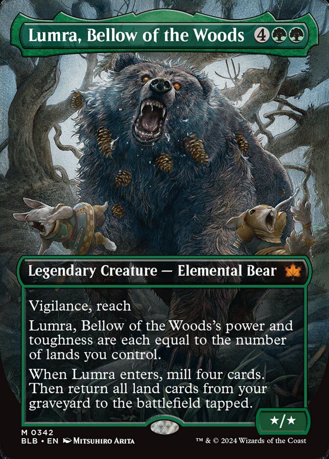 Lumra, Bellow of the Woods (Borderless) (0342)