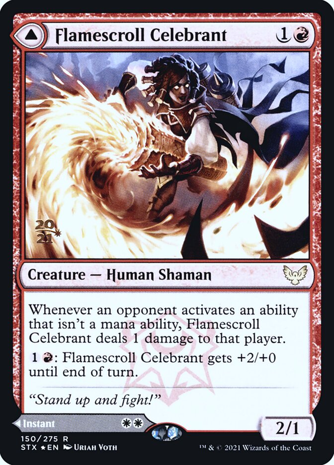 Flamescroll Celebrant