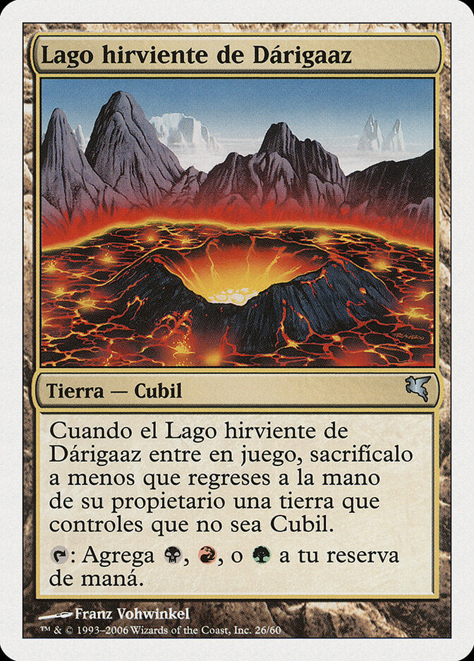 Darigaaz's Caldera (French) - "Caldeira de Darigaaz"