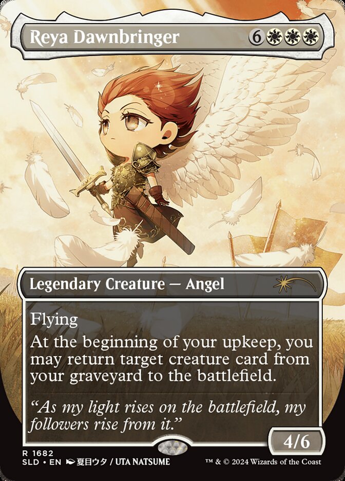 Reya Dawnbringer (Rainbow Foil)