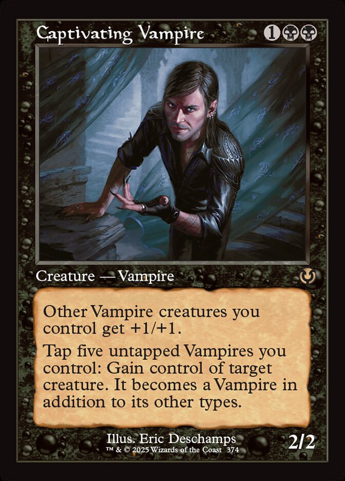 Captivating Vampire (Retro Frame)