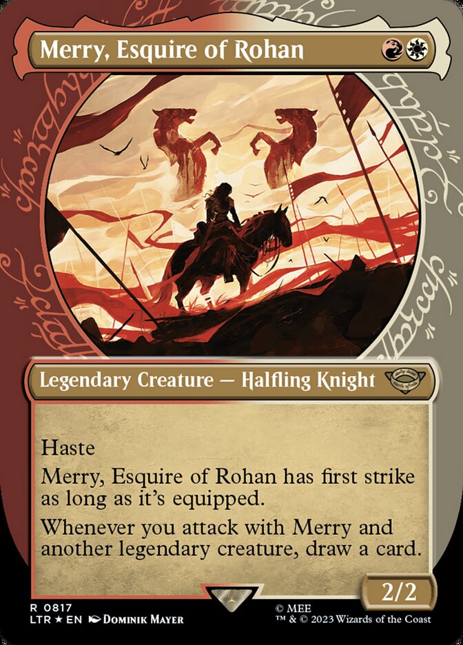 Merry, Esquire of Rohan (Showcase) (Surge Foil)