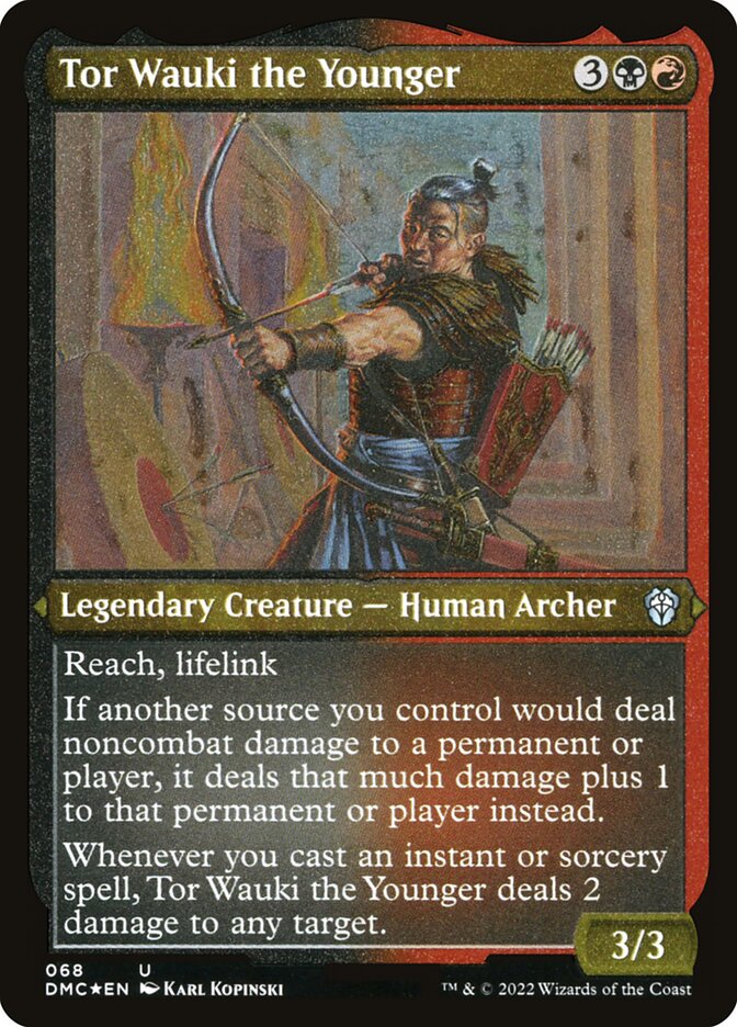 Tor Wauki the Younger (Foil Etched)