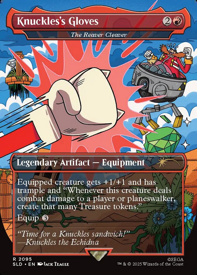 Knuckles's Gloves - The Reaver Cleaver