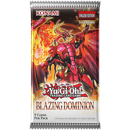 Yu-Gi-Oh!: Blazing Dominion - Booster Pack - Downstairs Cellar
