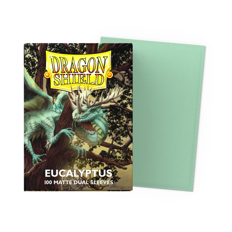 Dragon Shield: Matte Dual Standard Card Sleeve - Eucalyptus