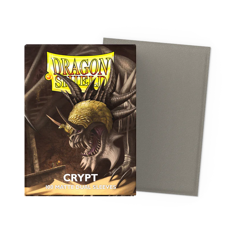 Dragon Shield: Crypt Matte Dual- Standard Card Sleeve