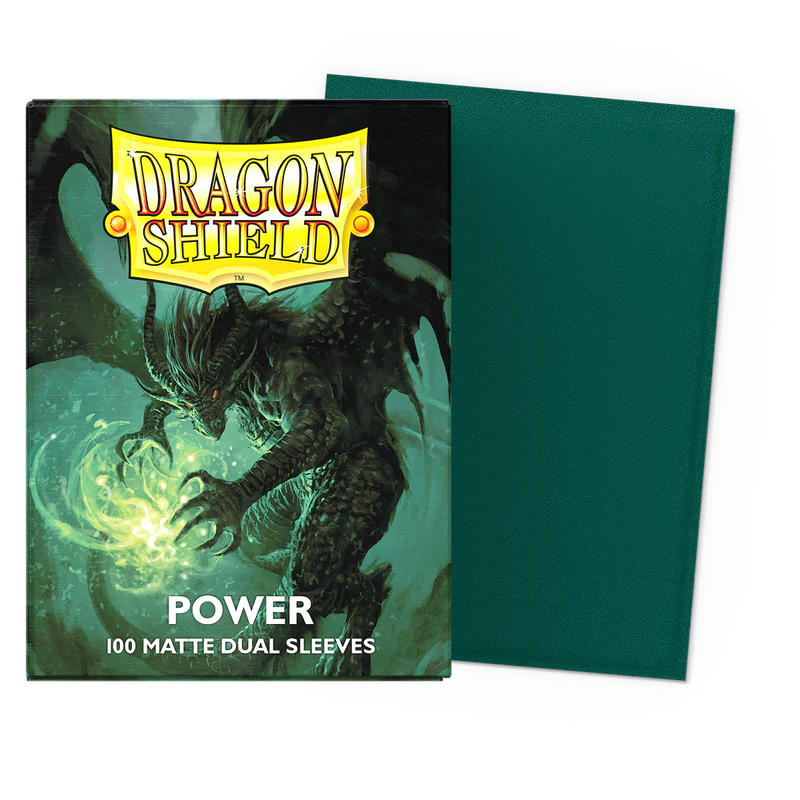 Dragon Shield: Power Matte Dual- Standard Card Sleeve