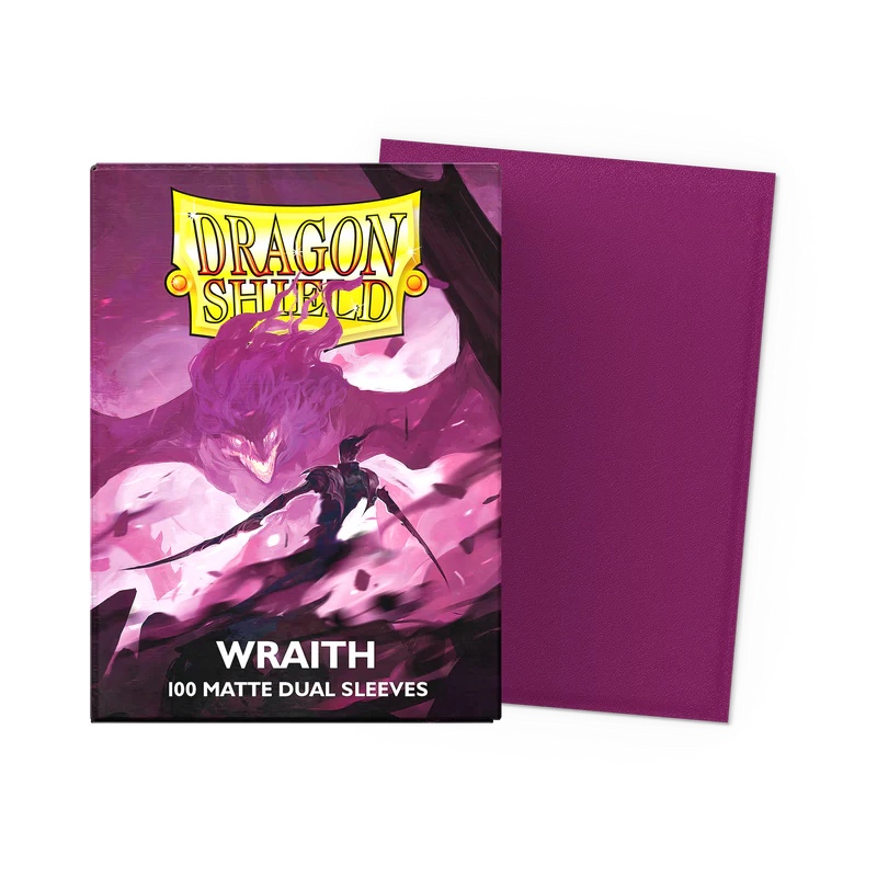 Dragon Shield: Wraith Matte Dual- Standard Card Sleeve