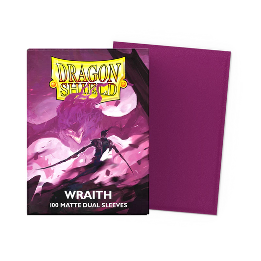 Dragon Shield: Wraith Matte Dual- Standard Card Sleeve