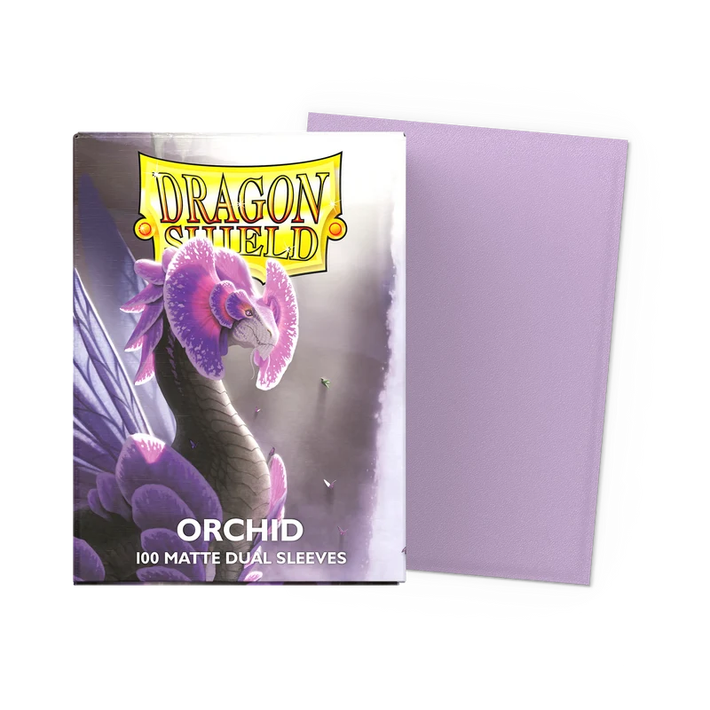Dragon Shield: Matte Dual Standard Card Sleeves - Orchid