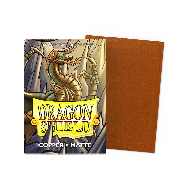 Dragon Shield: Japanese Size Matte Sleeves - Copper