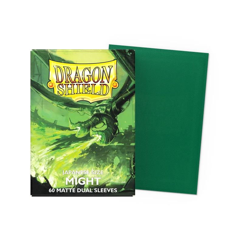 Dragon Shield: Japanese Size Matte Dual Sleeves - Might