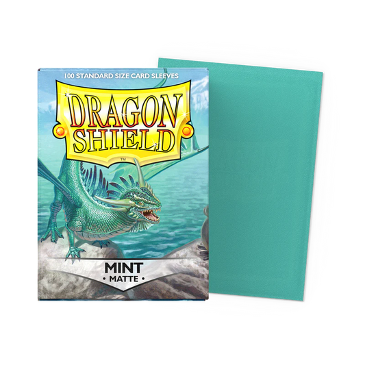 Dragon Shield: Mint Matte- Standard Card Sleeves
