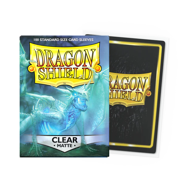 Dragon Shield: Clear Matte- Standard Card Sleeves