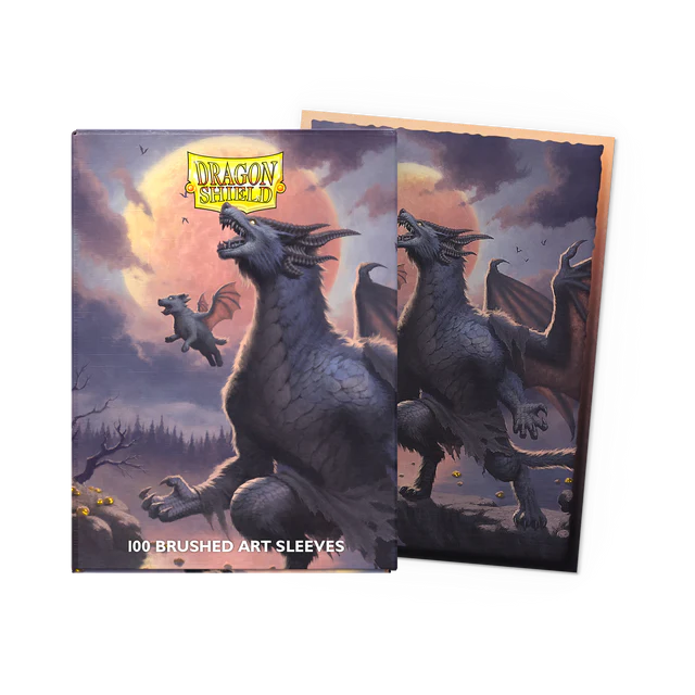 Dragon Shield: Japanese Size Brushed Art Sleeves - Duke Loupin
