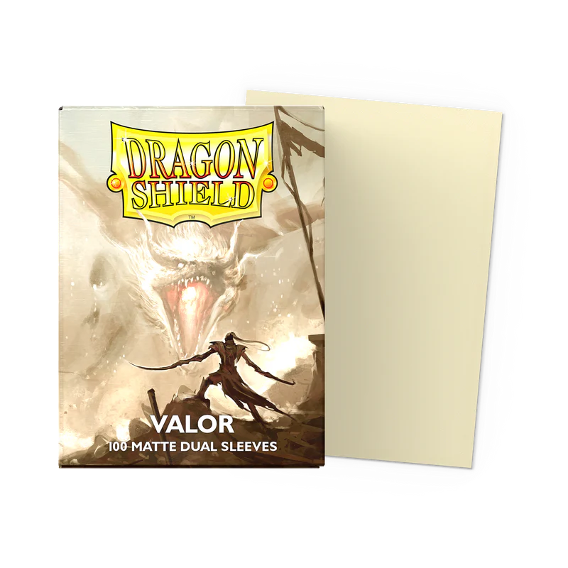 Dragon Shield: Valor Matte Dual- Standard Card Sleeve