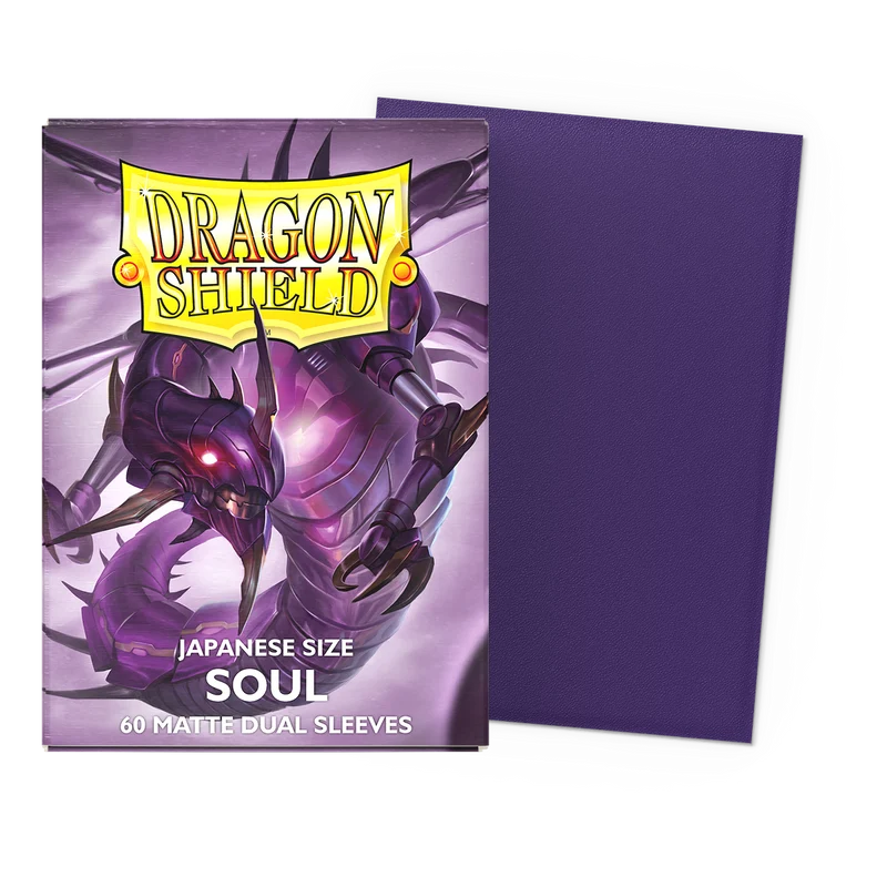 Dragon Shield: Japanese Size Matte Dual Sleeves - Soul