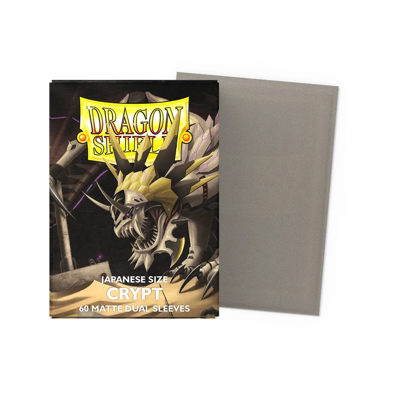 Dragon Shield: Japanese Size Matte Dual Sleeves - Crypt