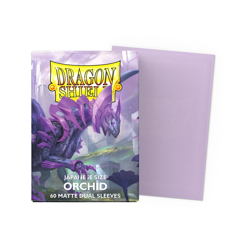 Dragon Shield: Japanese Size Matte Dual Sleeves - Orchid
