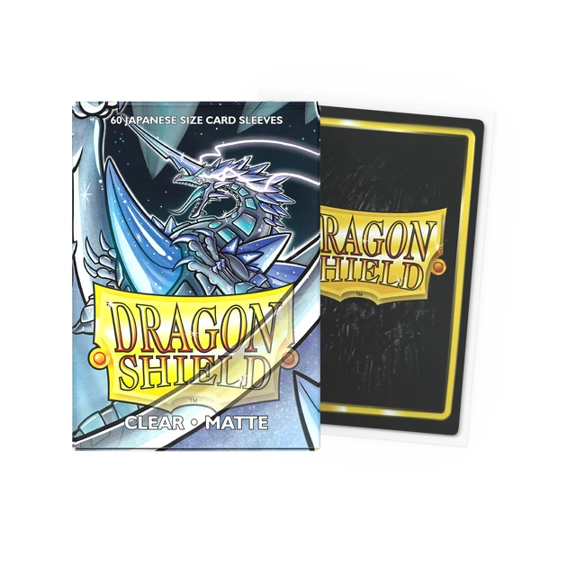 Dragon Shield: Japanese Size Matte Sleeves - Clear