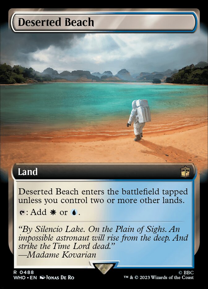 Deserted Beach (Extended Art)