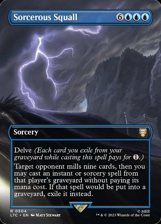 Sorcerous Squall (Borderless)
